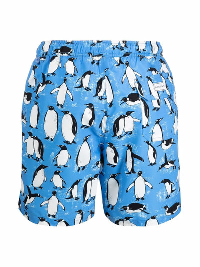 Bluemint penguin-print swim shorts outlook