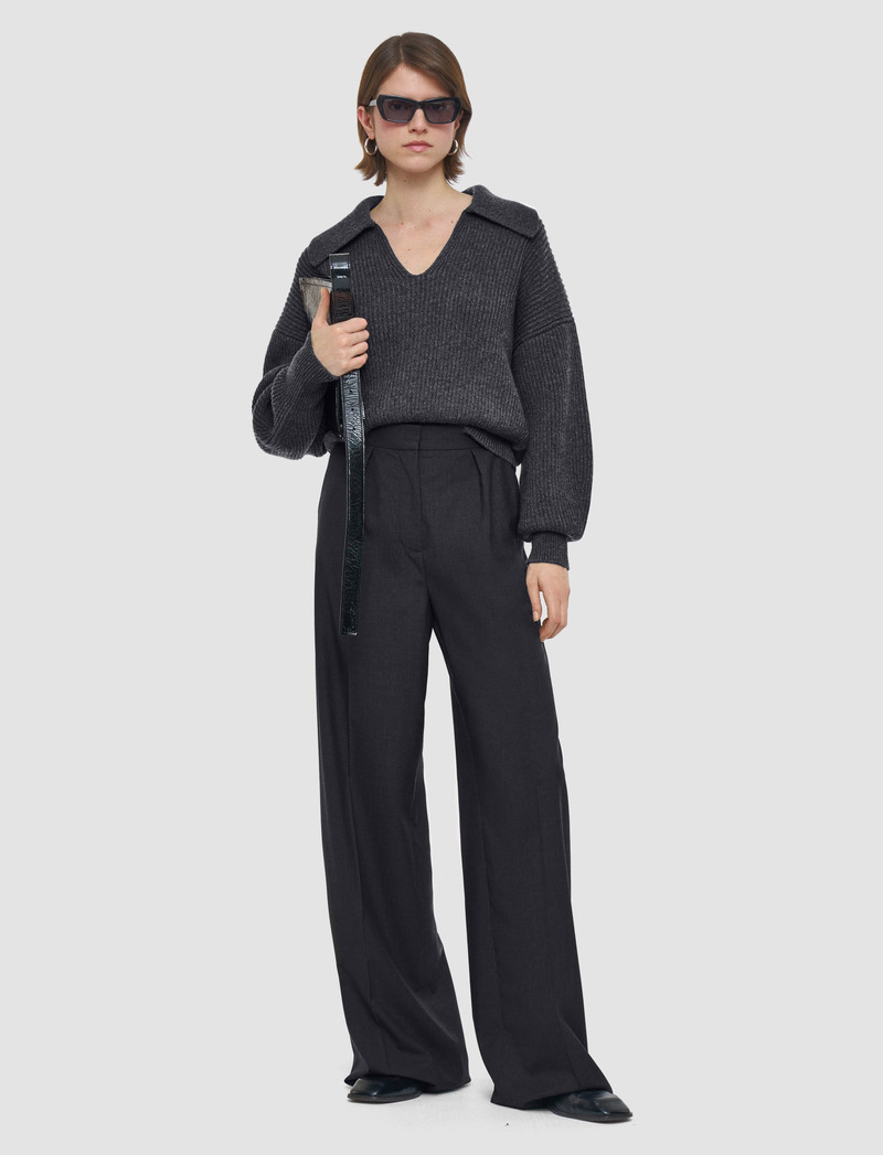 JOSEPH Alanel Light Wool Tailoring Trousers outlook