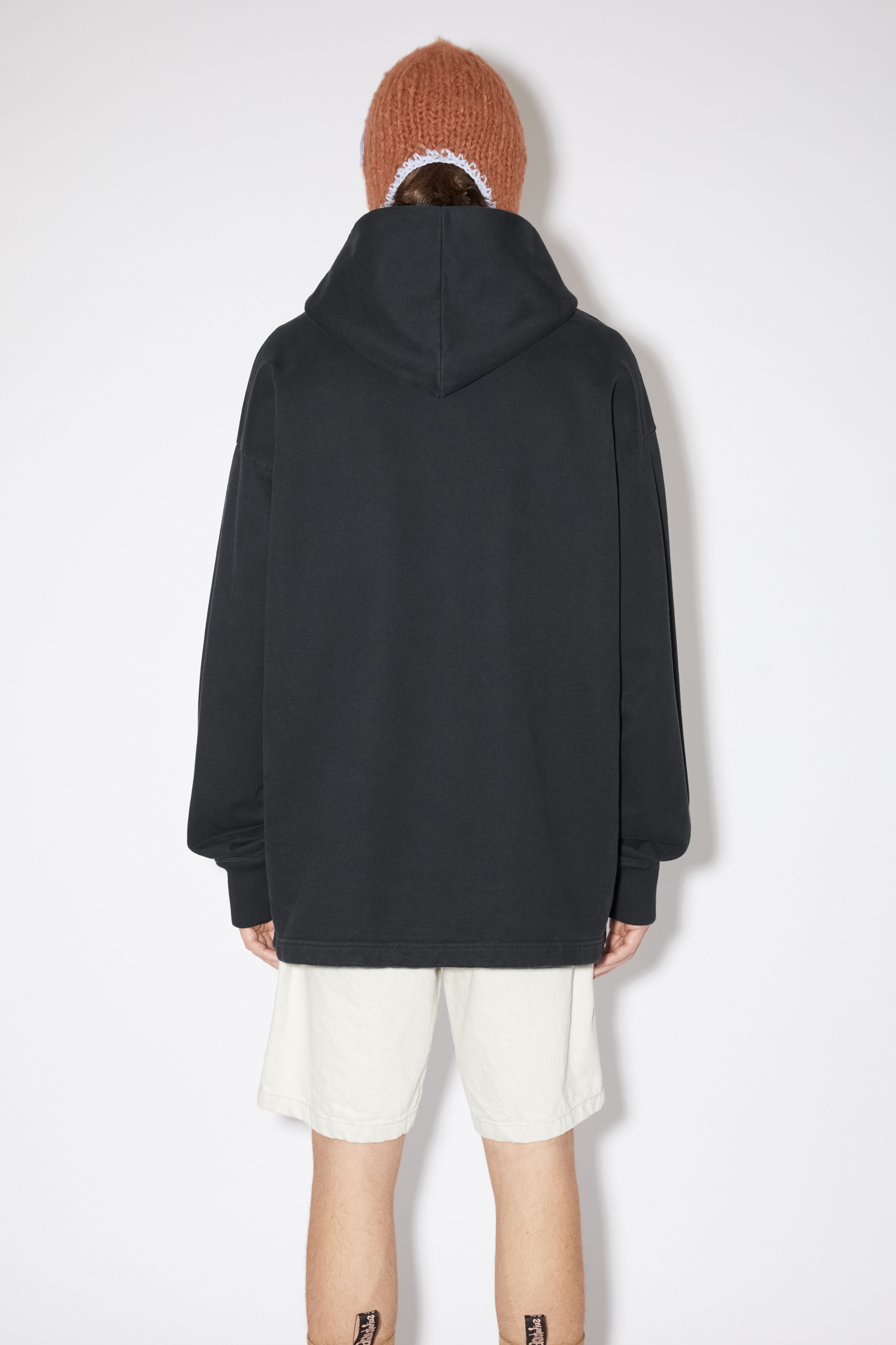 Logo hooded sweatshirt - Black - 3