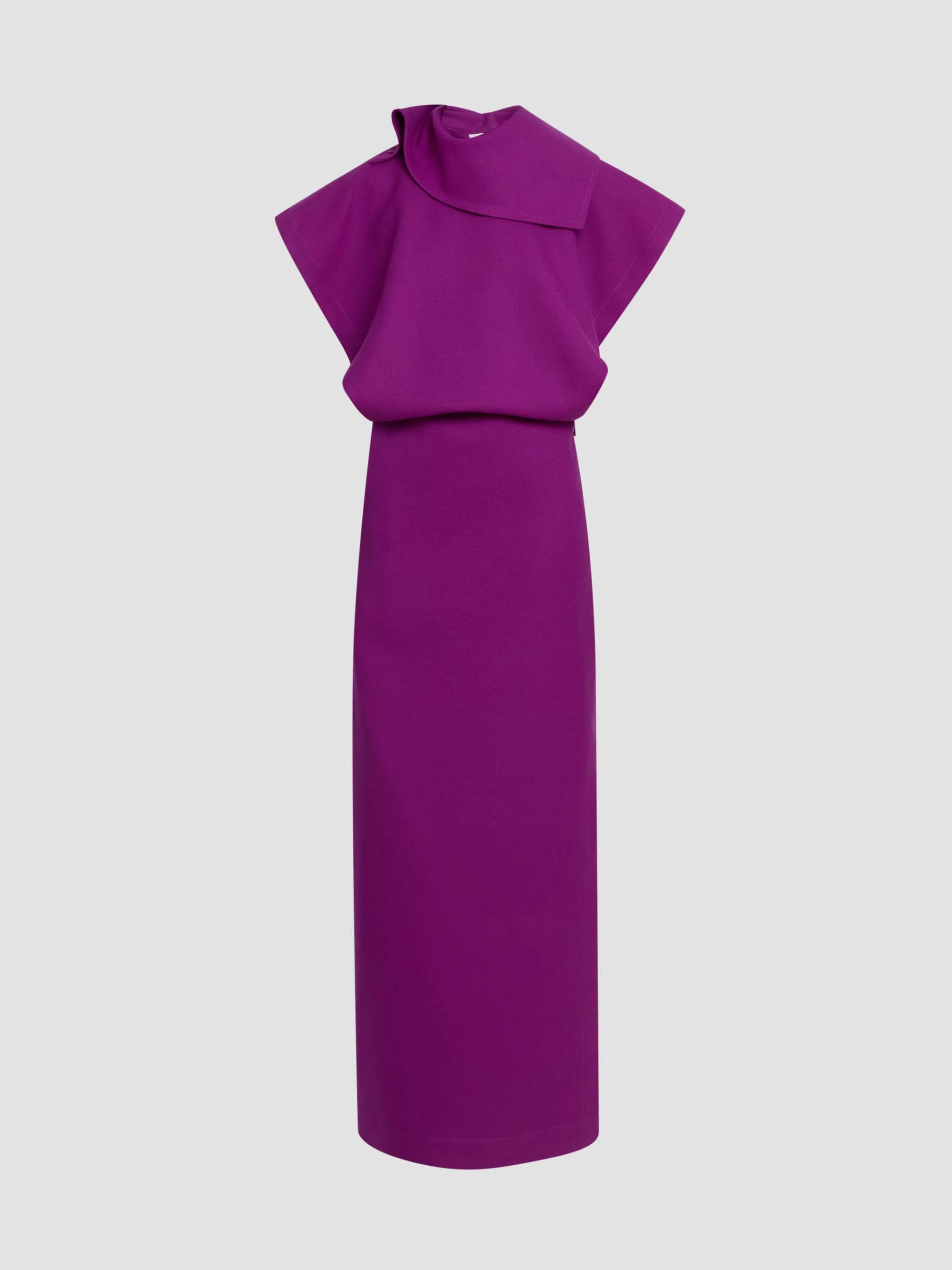 Women's Calligraph Maxi Dress - Purple - 1