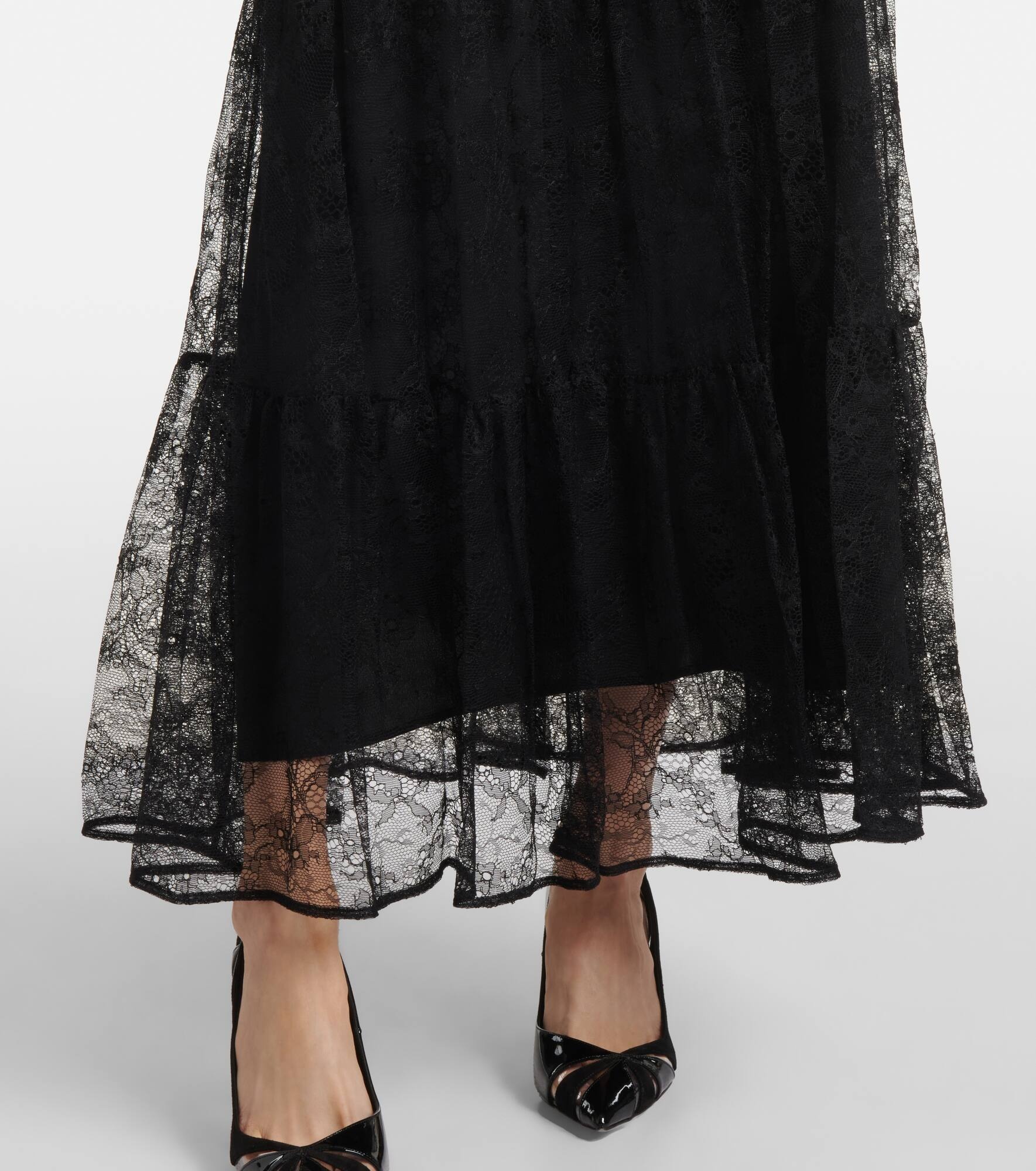Modane lace maxi dress - 6
