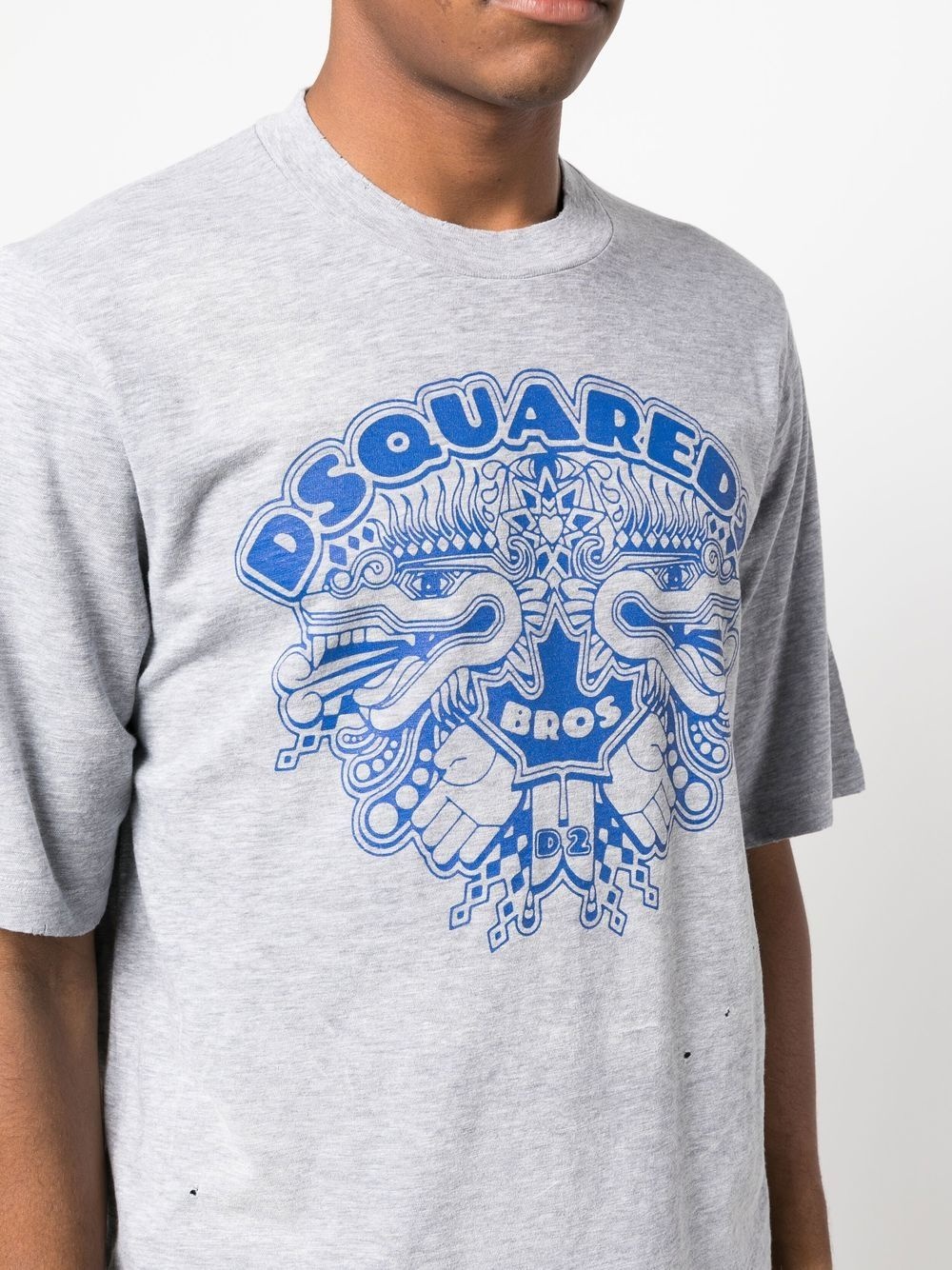 graphic-logo print T-shirt - 5
