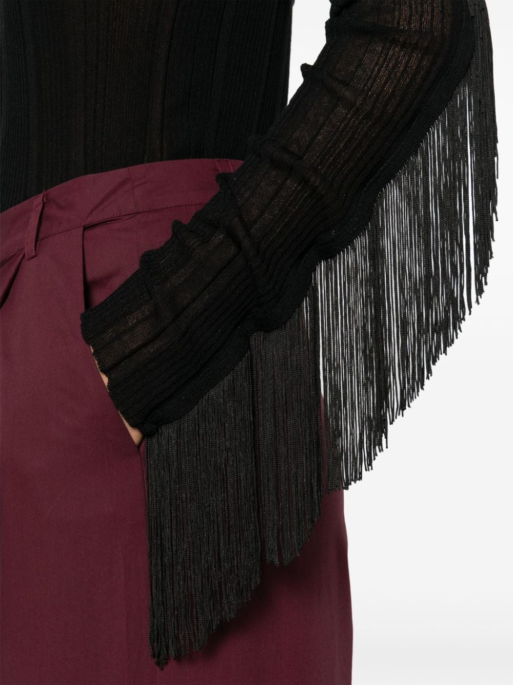 Zelig fringed cardigan - 5