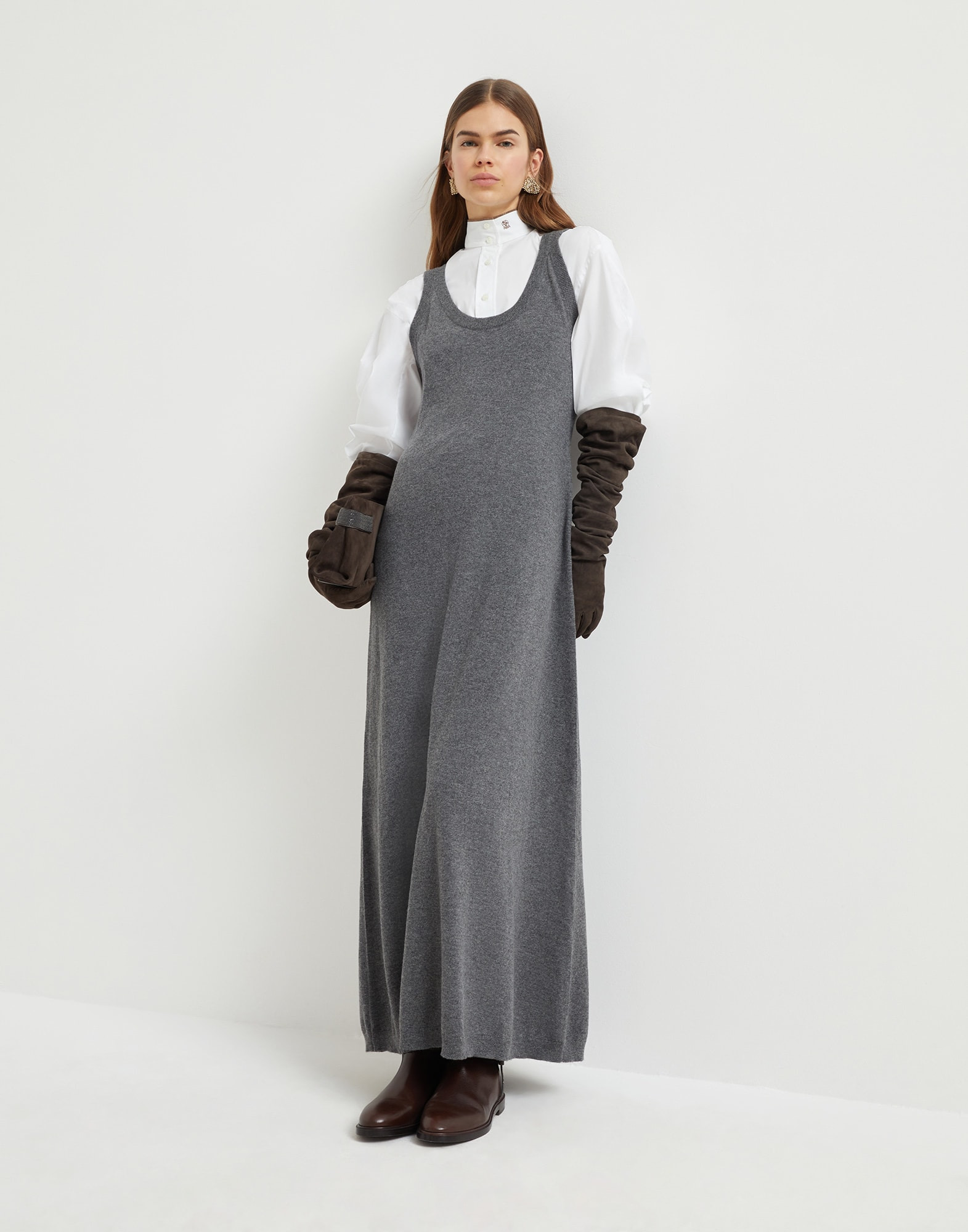 Cashmere knit dress - 4