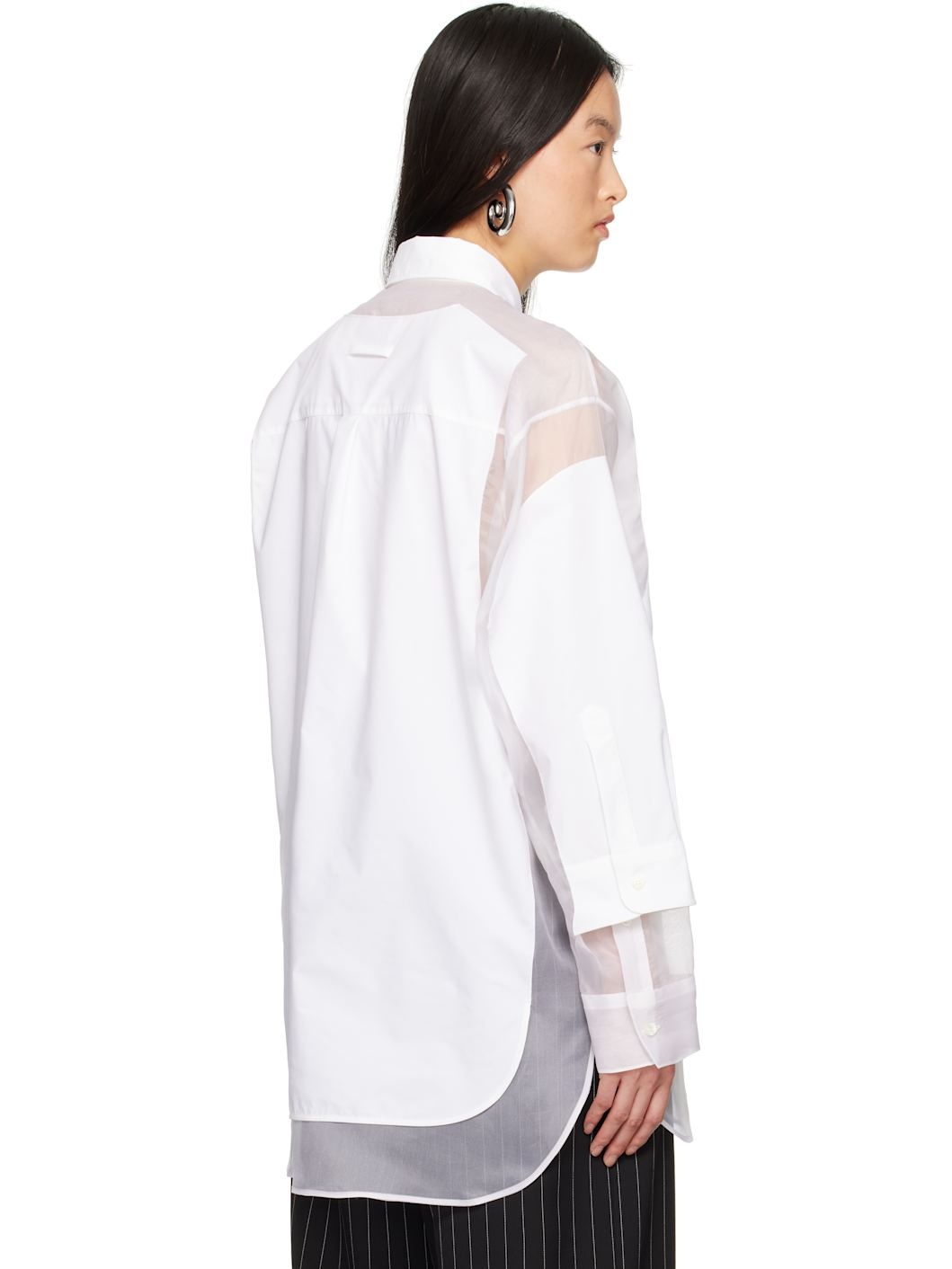 White 'The Petit Grand' Shirt - 3