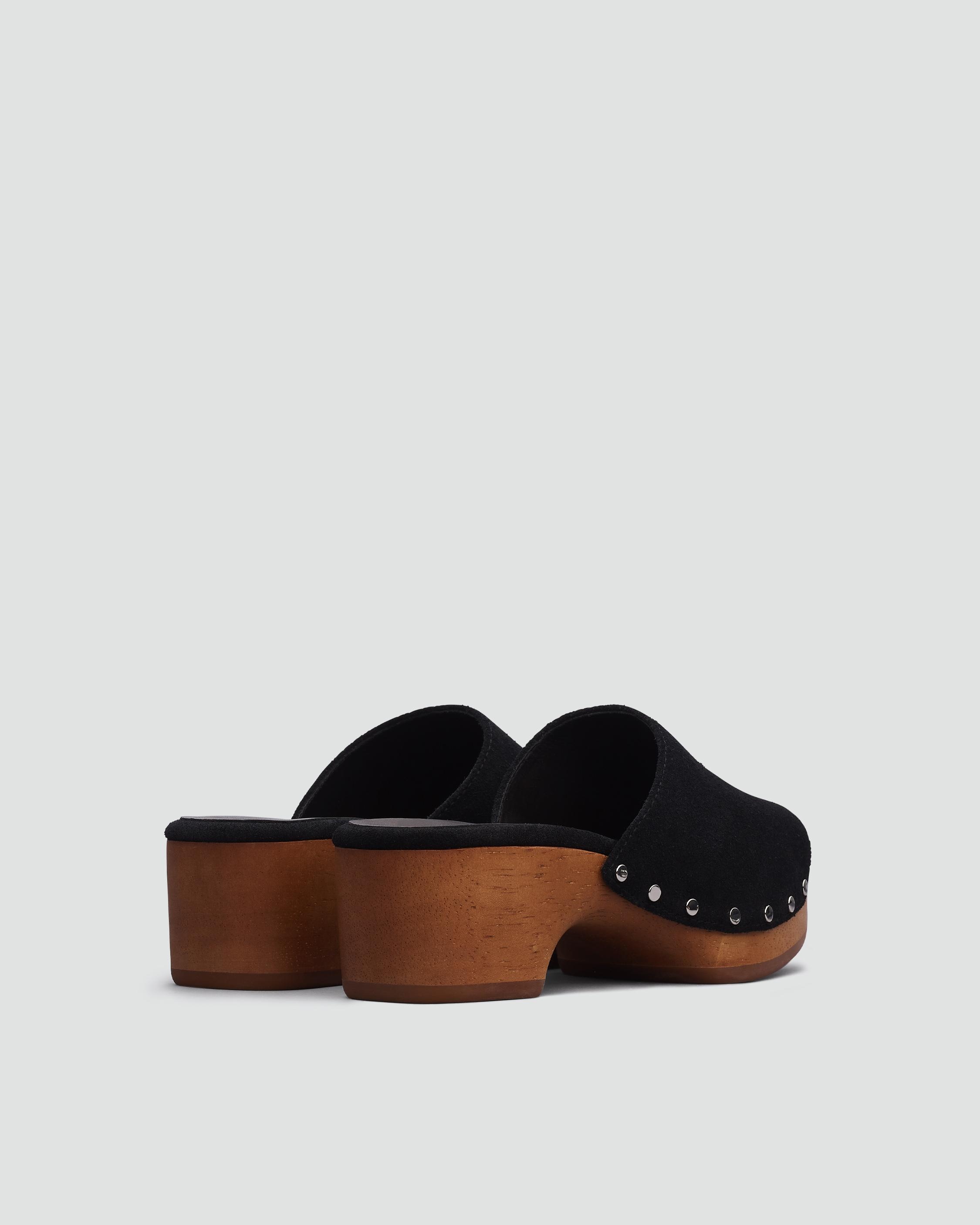 Mara Clog Slide - Suede
Heeled Clog - 4
