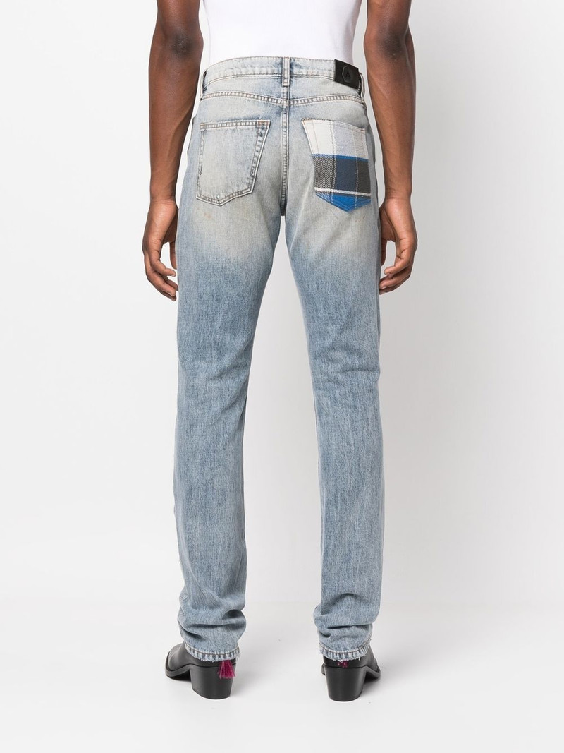 distressed-effect jeans 4