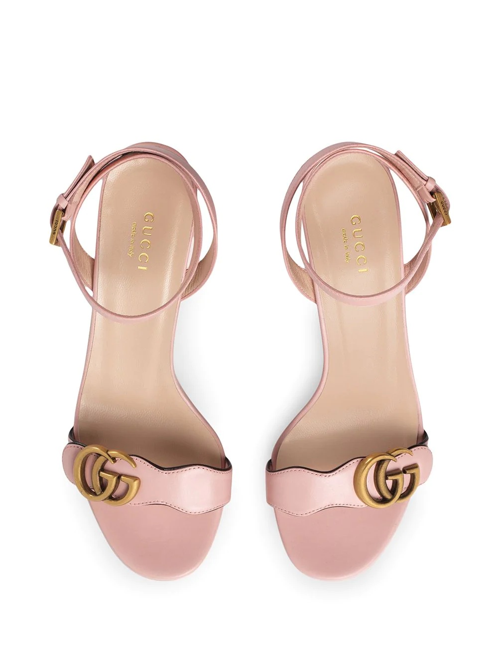 Double G platform sandals - 4