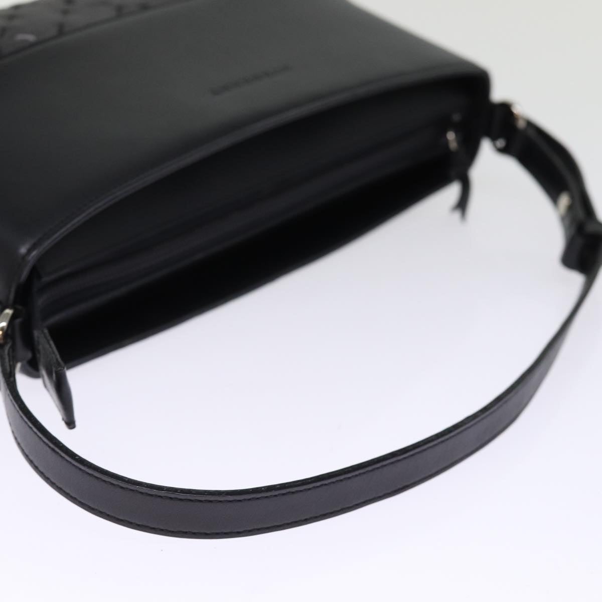 Burberry Hand Bag Leather Black - 7