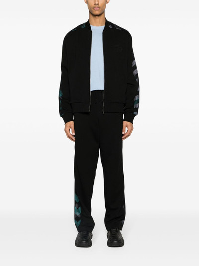 Missoni knitted-panels cotton track pants outlook