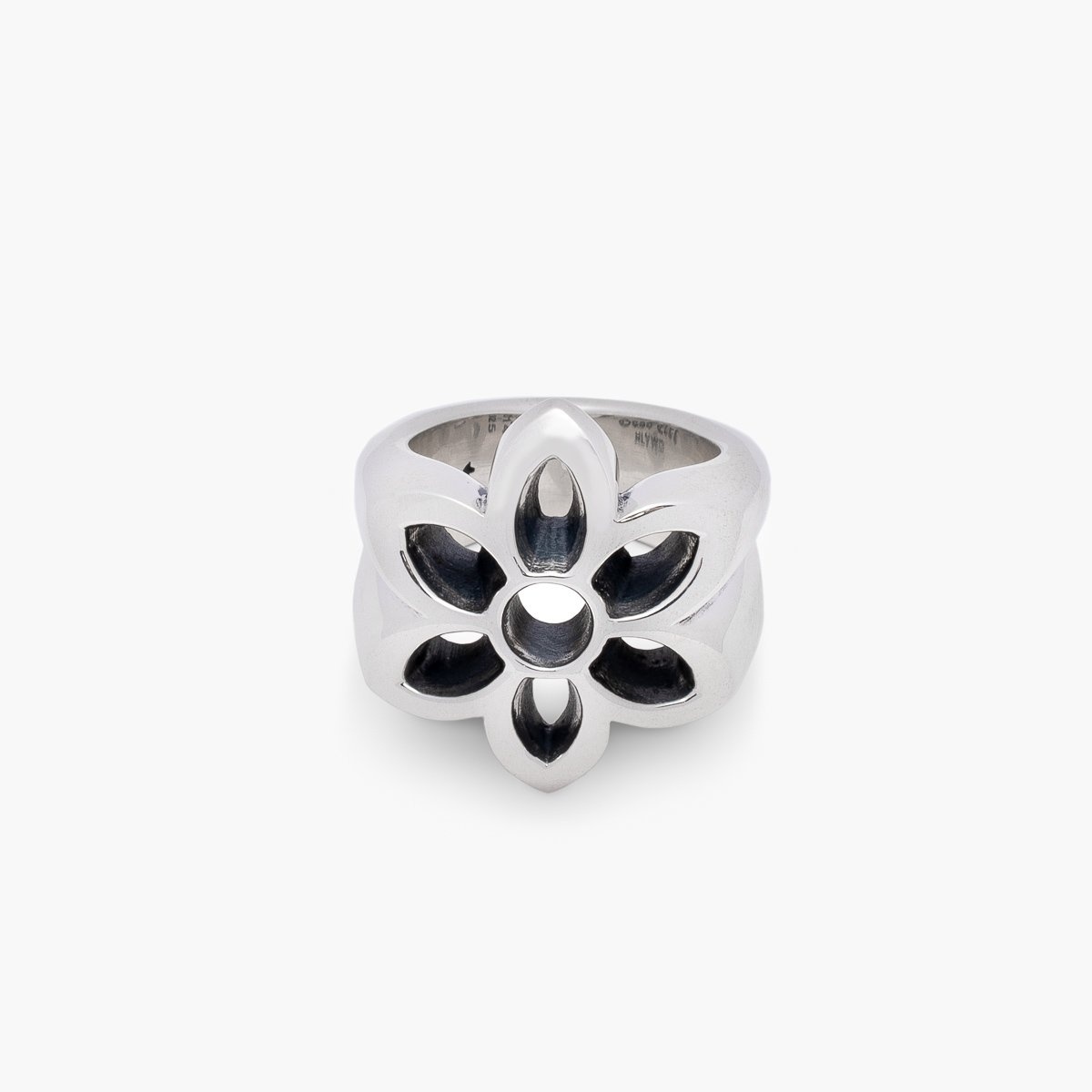 RS-28L GOOD ART HLYWD Model 28 Ring Large  - Sterling Silver - 4