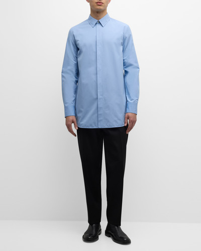 Jil Sander Men's Long Button-Down Solid Shirt outlook