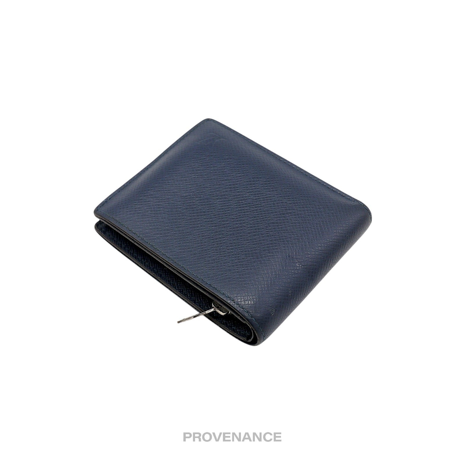 Louis Vuitton Amerigo Wallet - Navy Blue Taiga Leather - 5