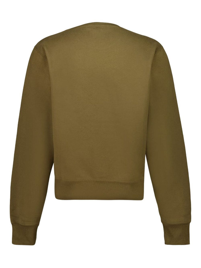 SAINT LAURENT embroidery cotton sweater outlook