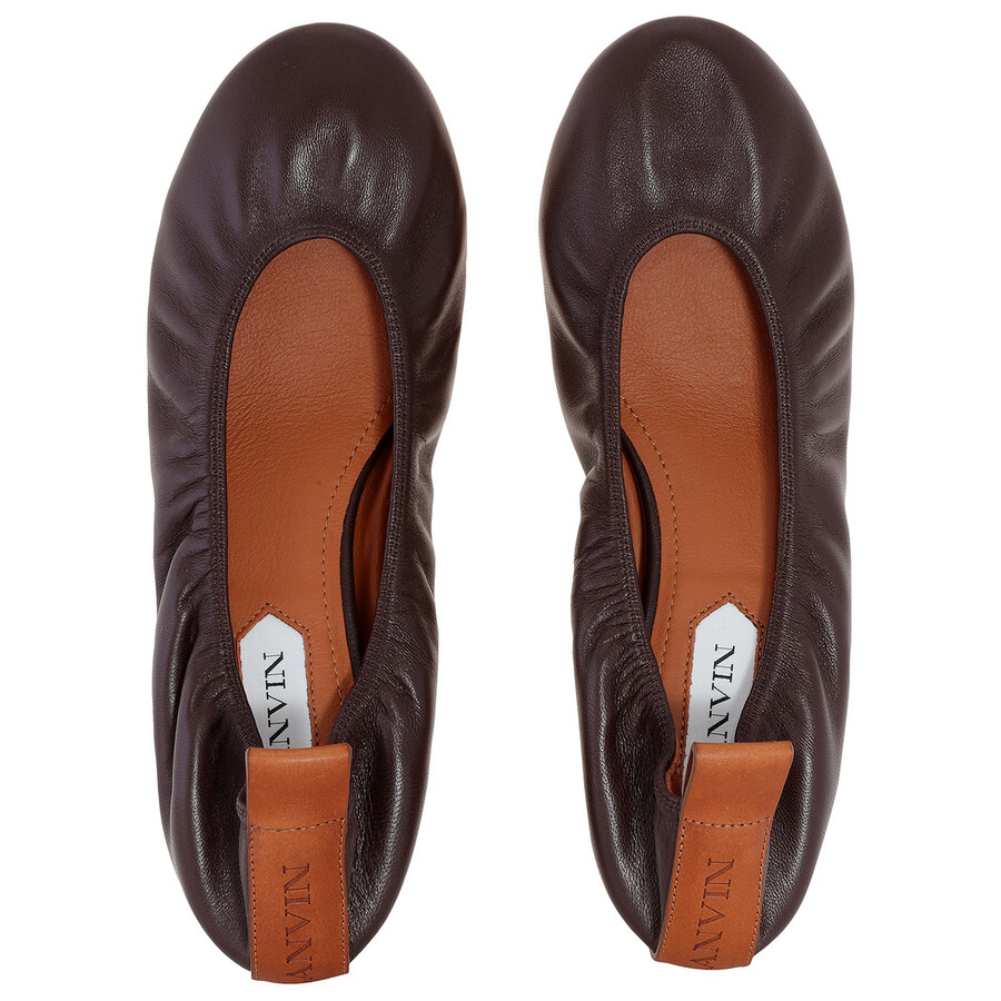 Lanvin The Leather Ballerina Flats - 3