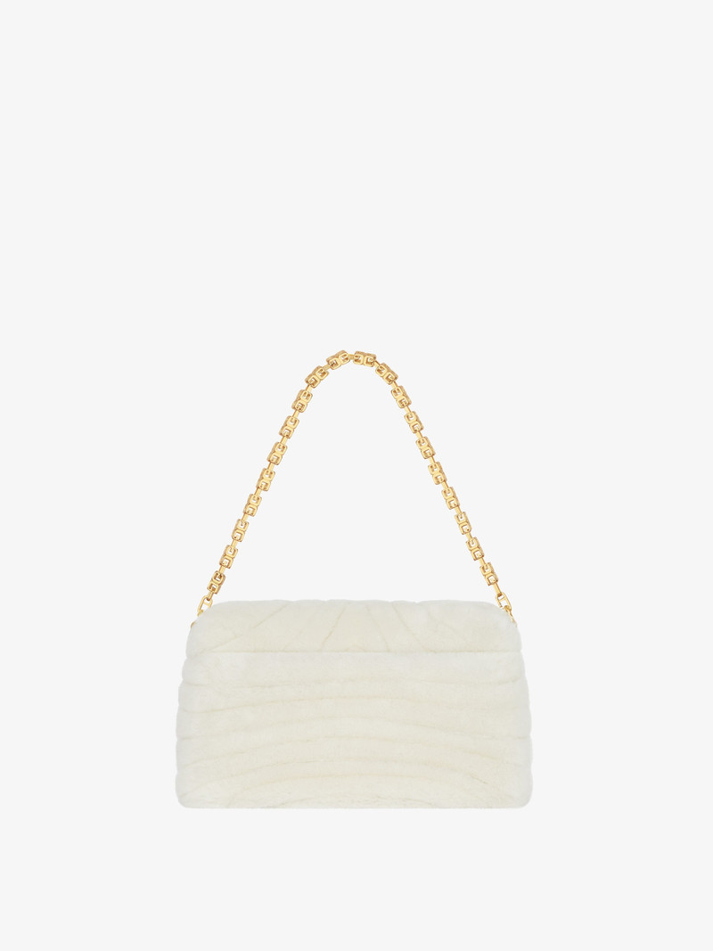 SMALL 4G SOFT BAG IN SHEARLING 5