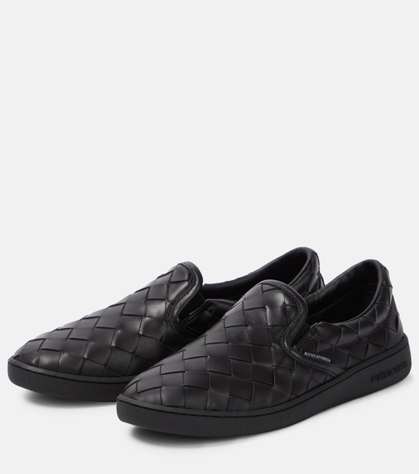 Leather sneakers - 5