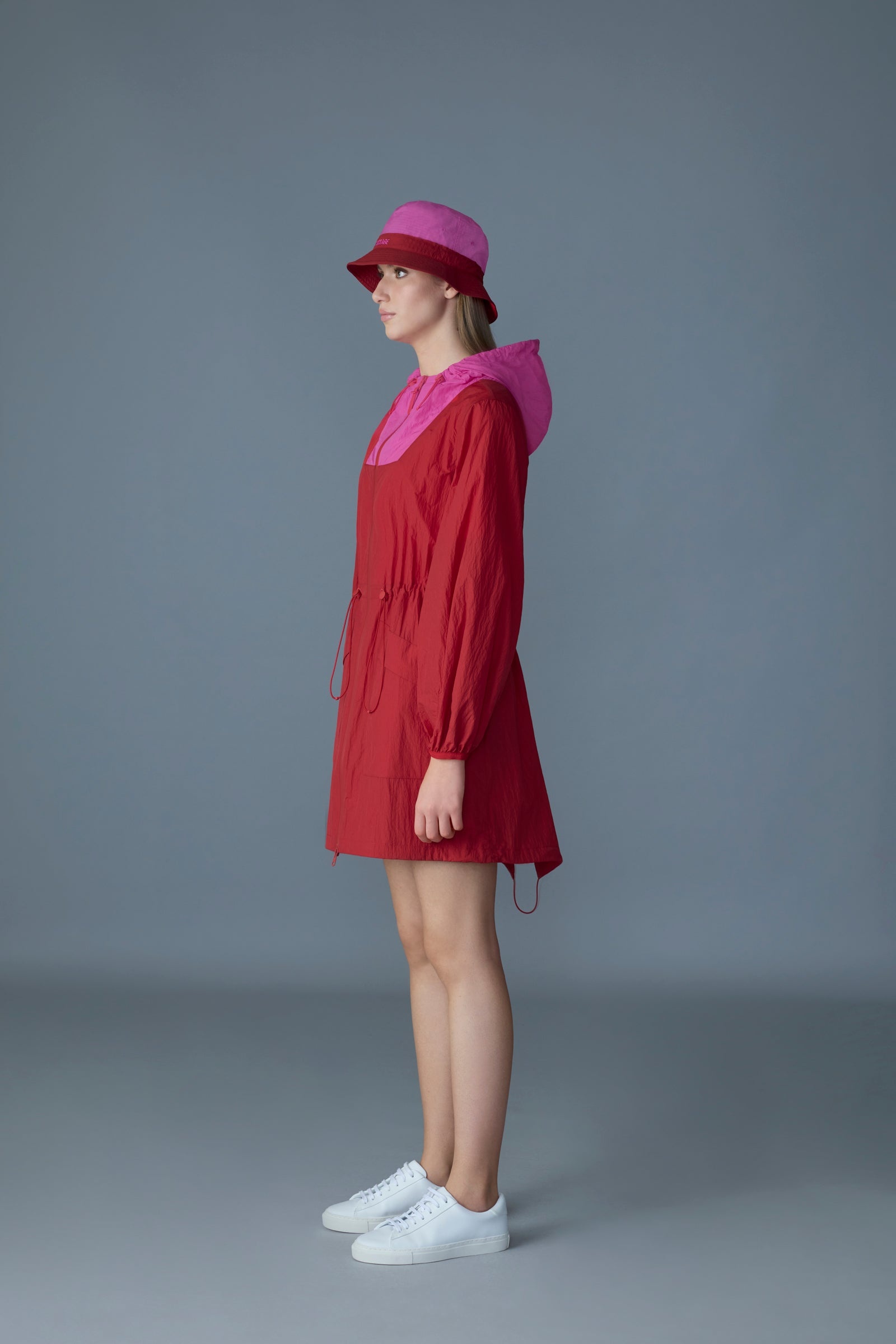 ALYSTER Packable Long rain Jacket - 3