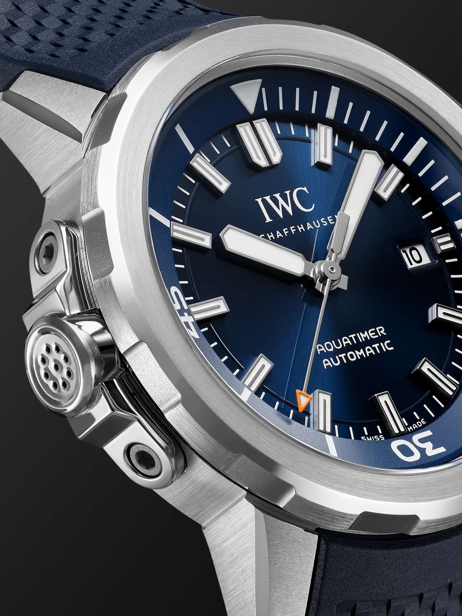 Aquatimer Expedition Jacques-Yves Cousteau Automatic 42mm Stainless Steel and Rubber Watch, Ref. No. - 5