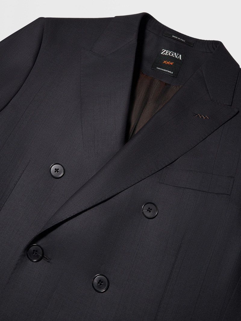 DARK GREY CENTOVENTIMILA WOOL SUIT 4