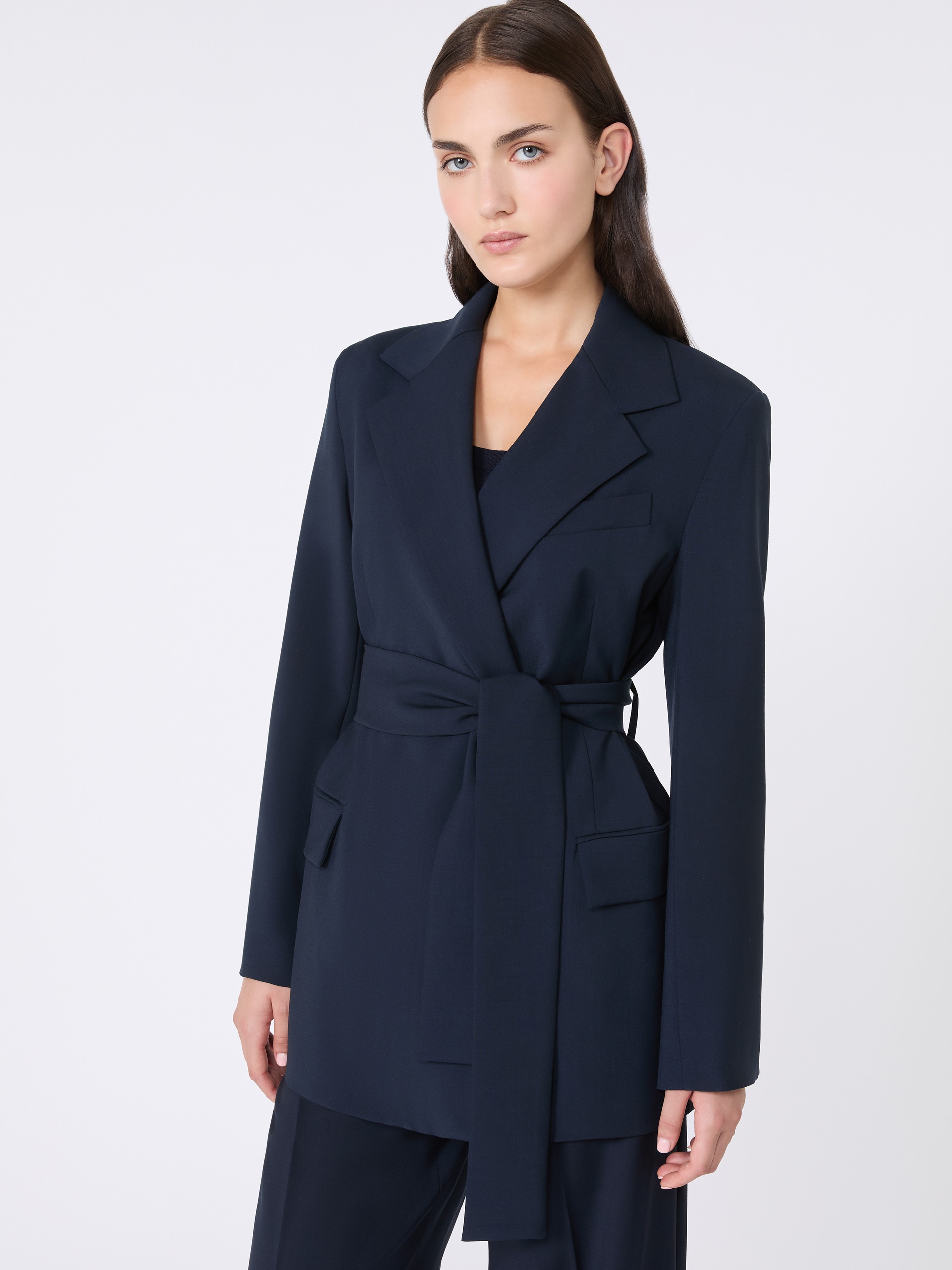 TESO Belted wool jacket - 5