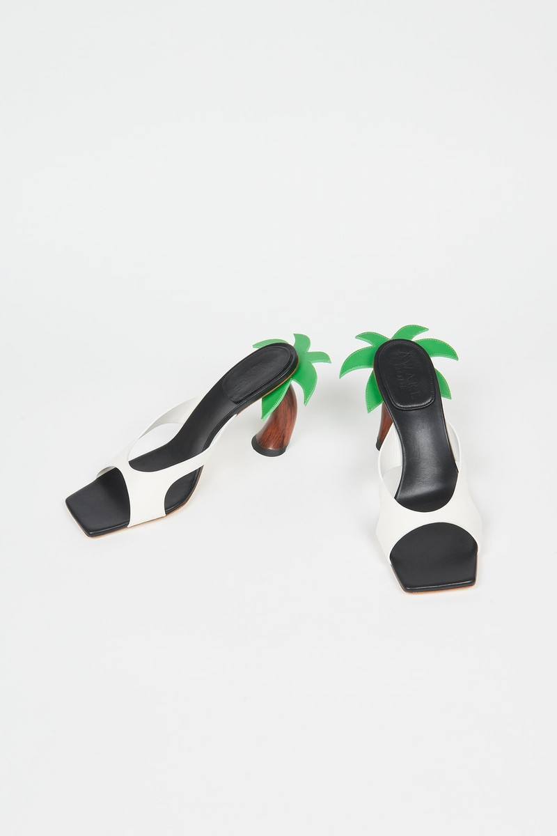A.W.A.K.E. MODE CHIARA WOODEN HEEL MULTICOLOUR  - PRE-ORDER outlook