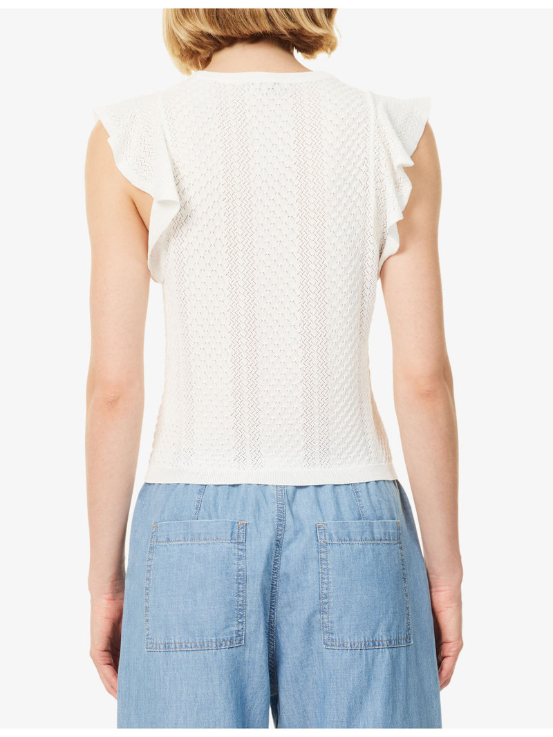 Margo Ruffle Viscose Top 4