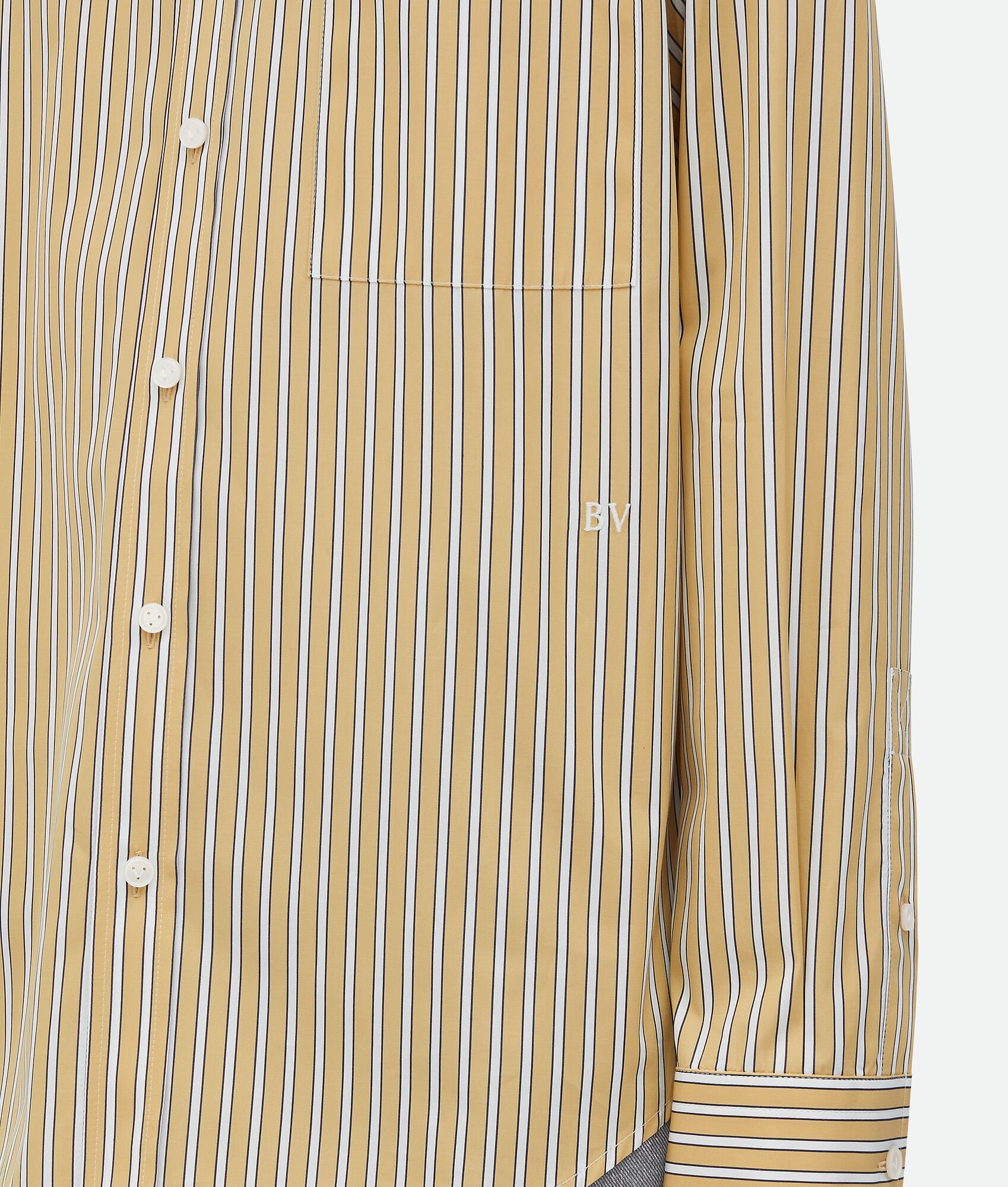 Striped Poplin Shirt - 4