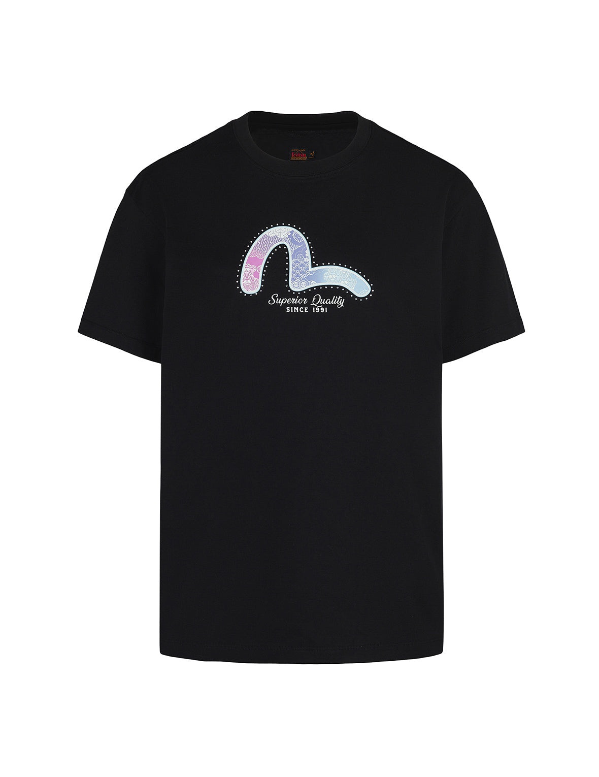Seagull Foil Print Boyfriend T-shirt - 9