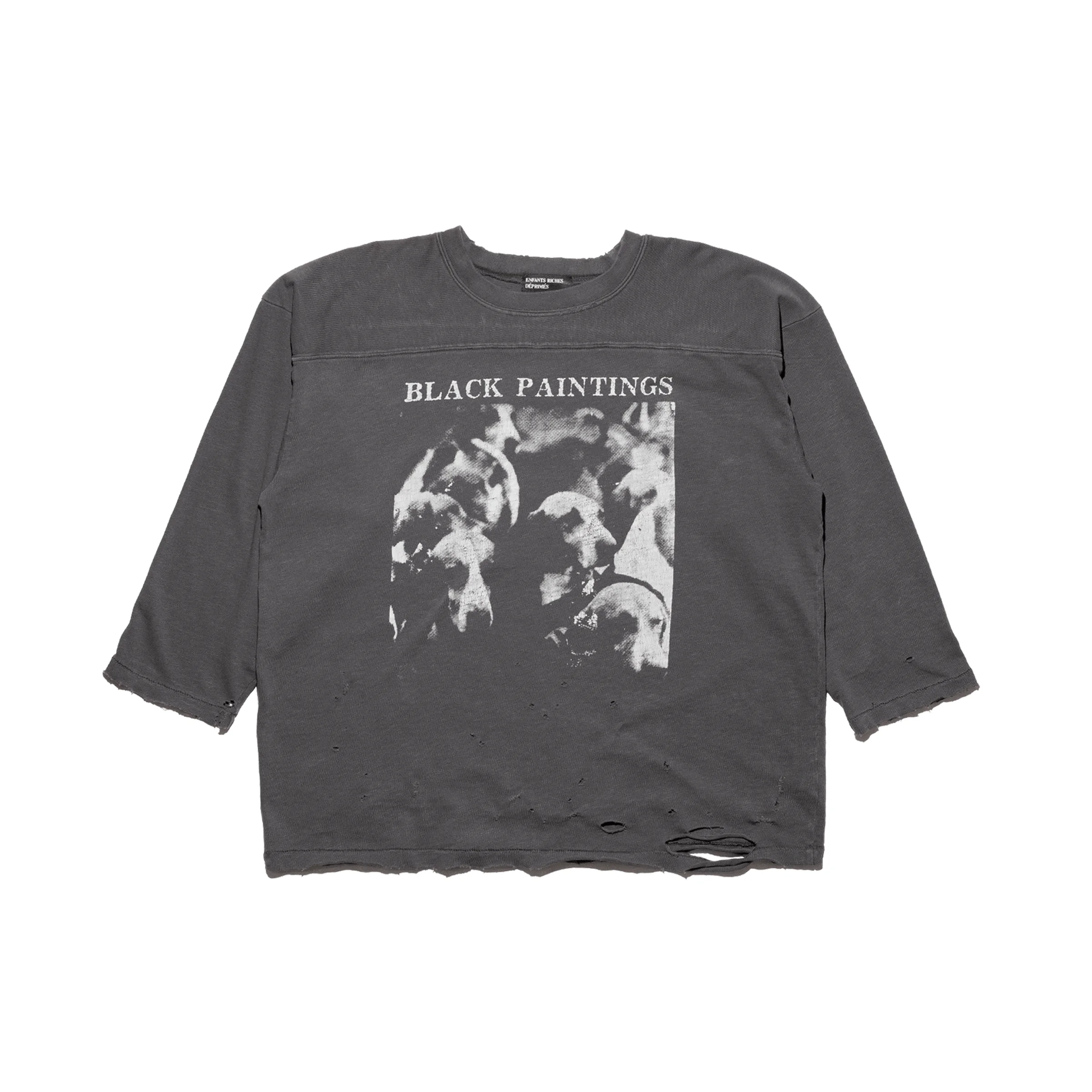 BLACK PAINTINGS HOCKEY JERSEY - 1