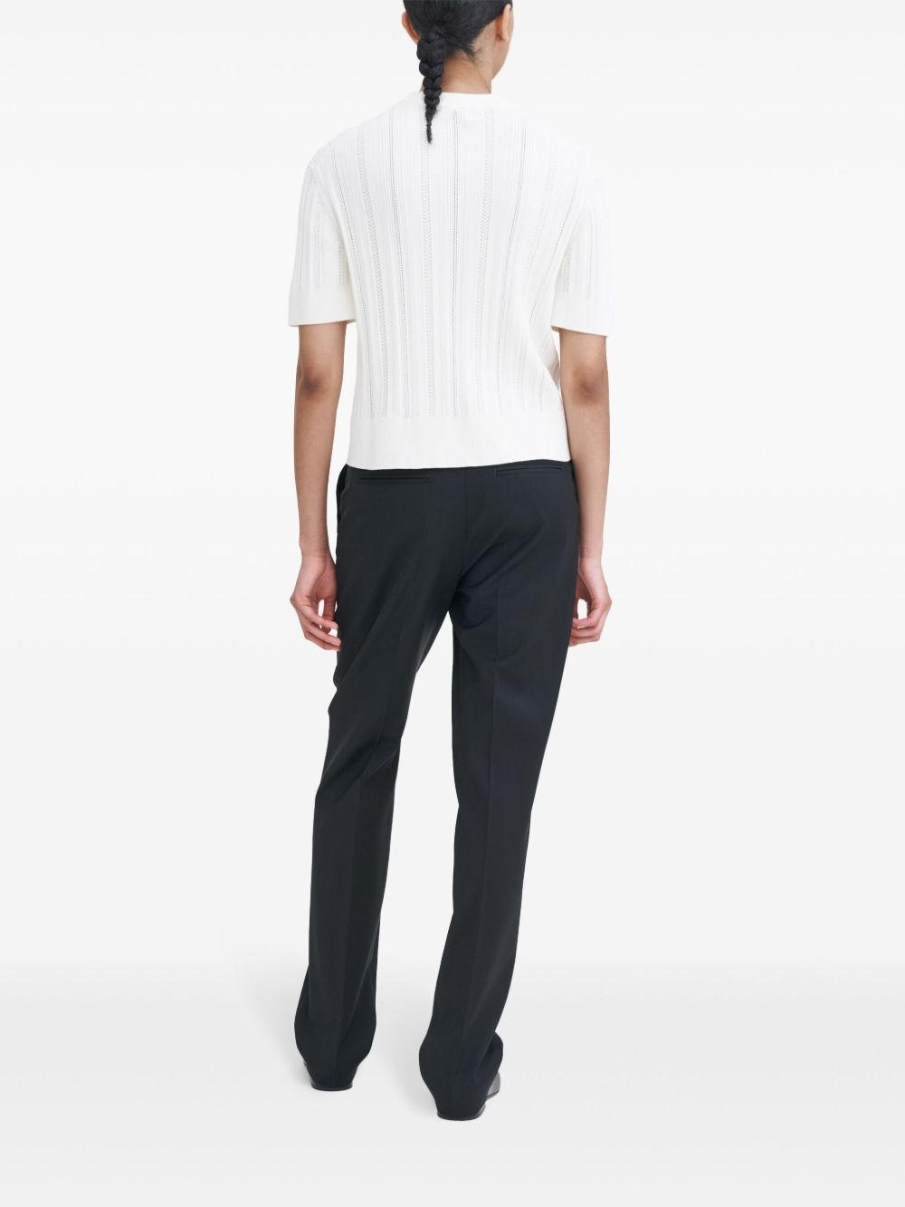 Braid Knit T-shirt - 3