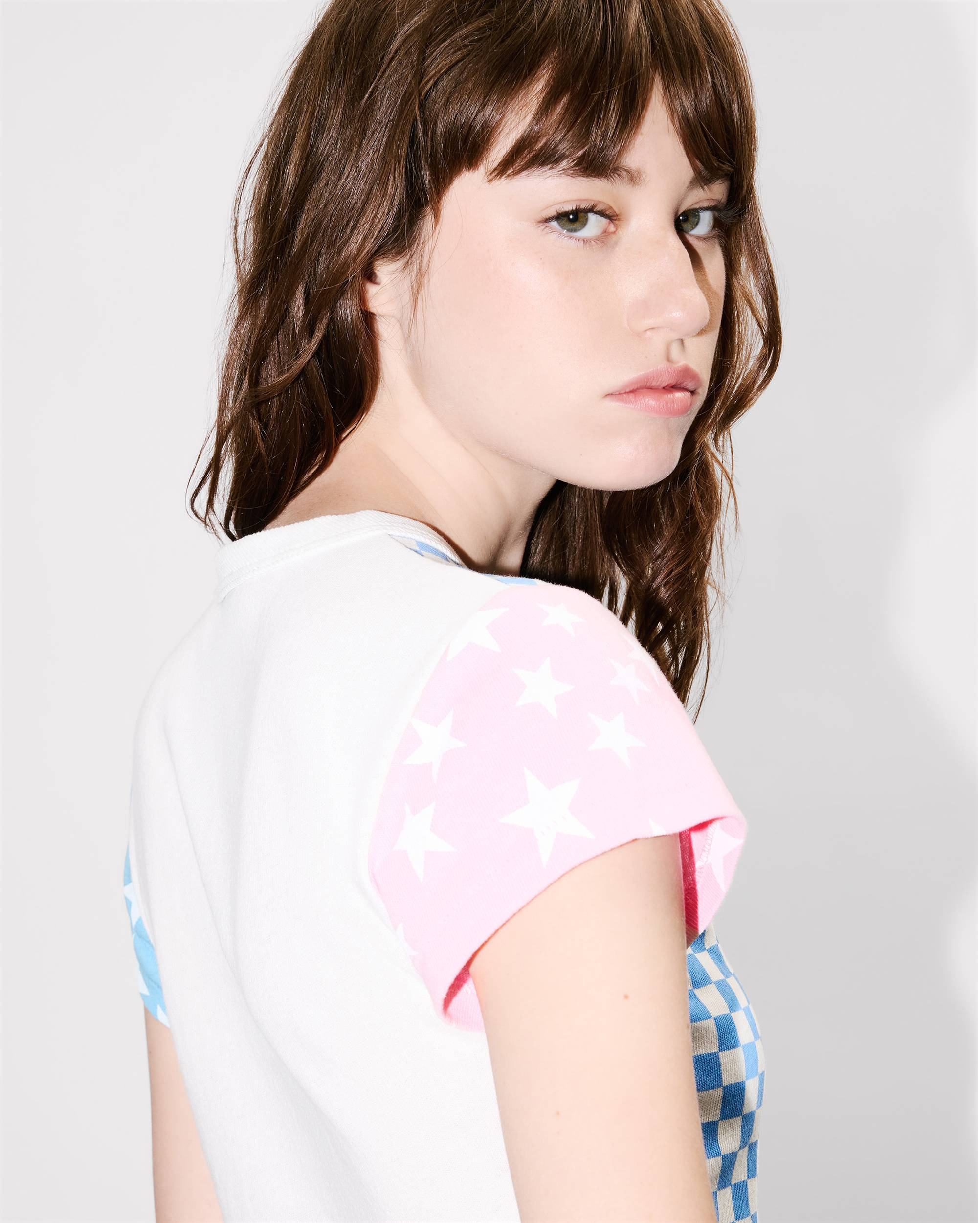 'KENZO Cartoon' cropped T-shirt in cotton - 6