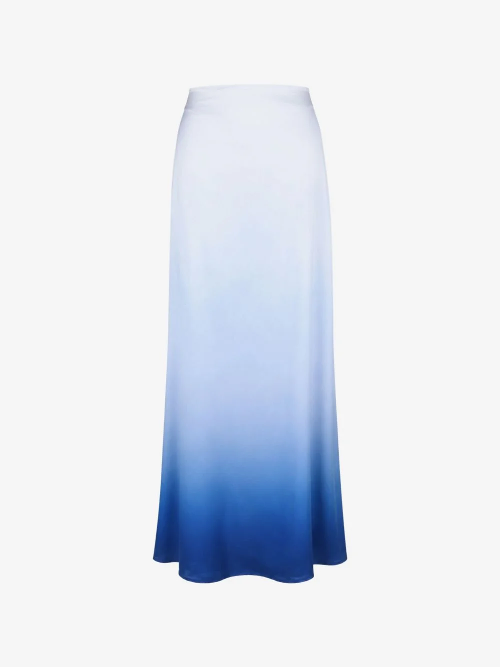 Sinai ombré-effect silk maxi skirt - 1