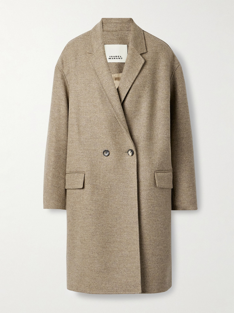 Efegozi Double-breasted Wool Coat 1