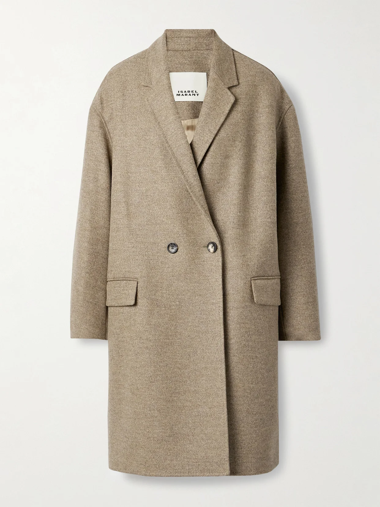 Efegozi Double-breasted Wool Coat - 1