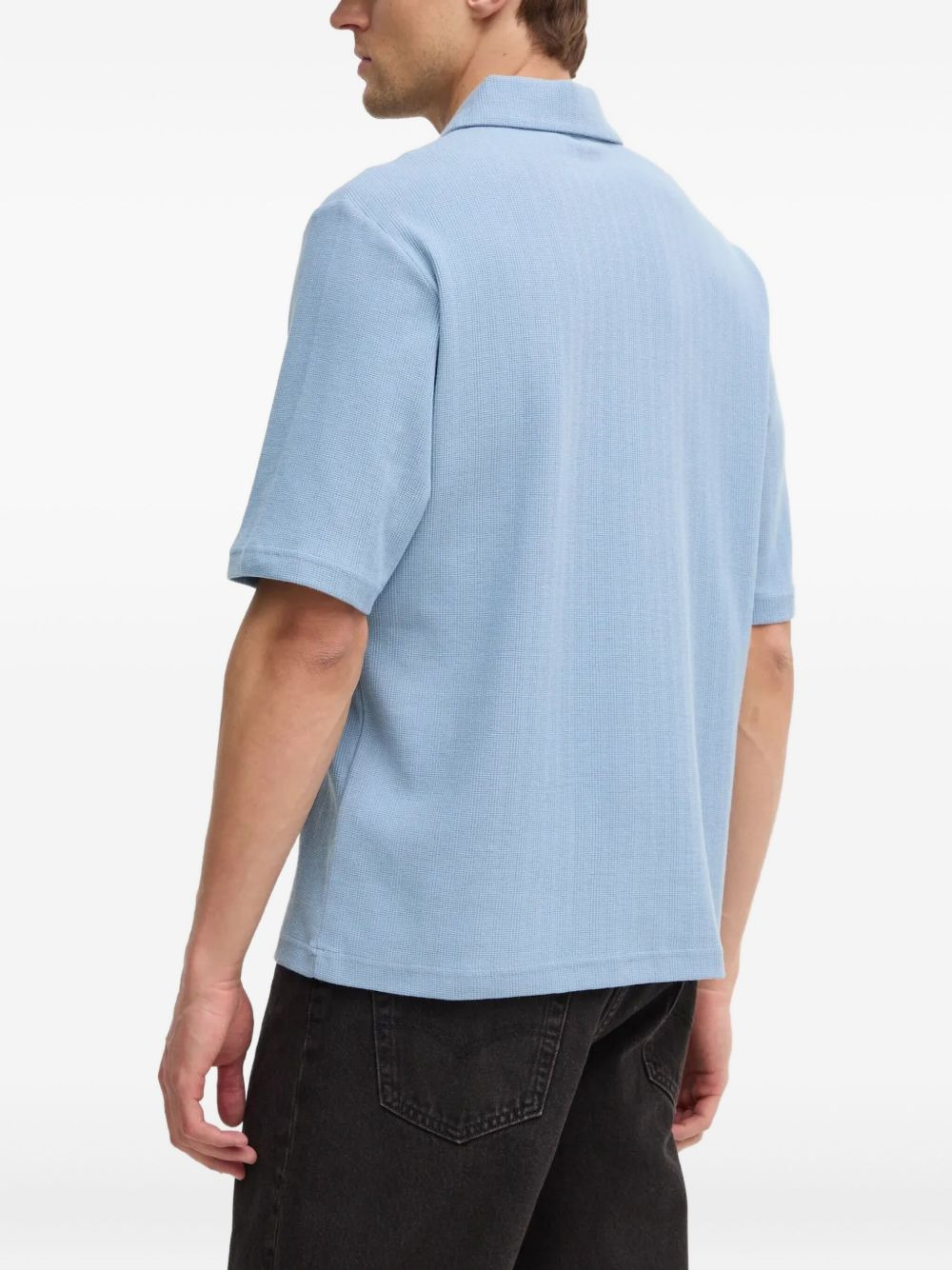 cotton polo shirt - 3