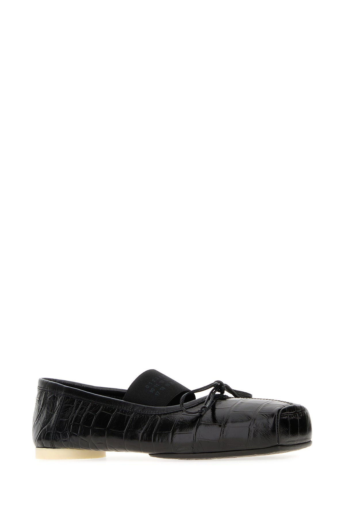 Black leather ballerinas - 2