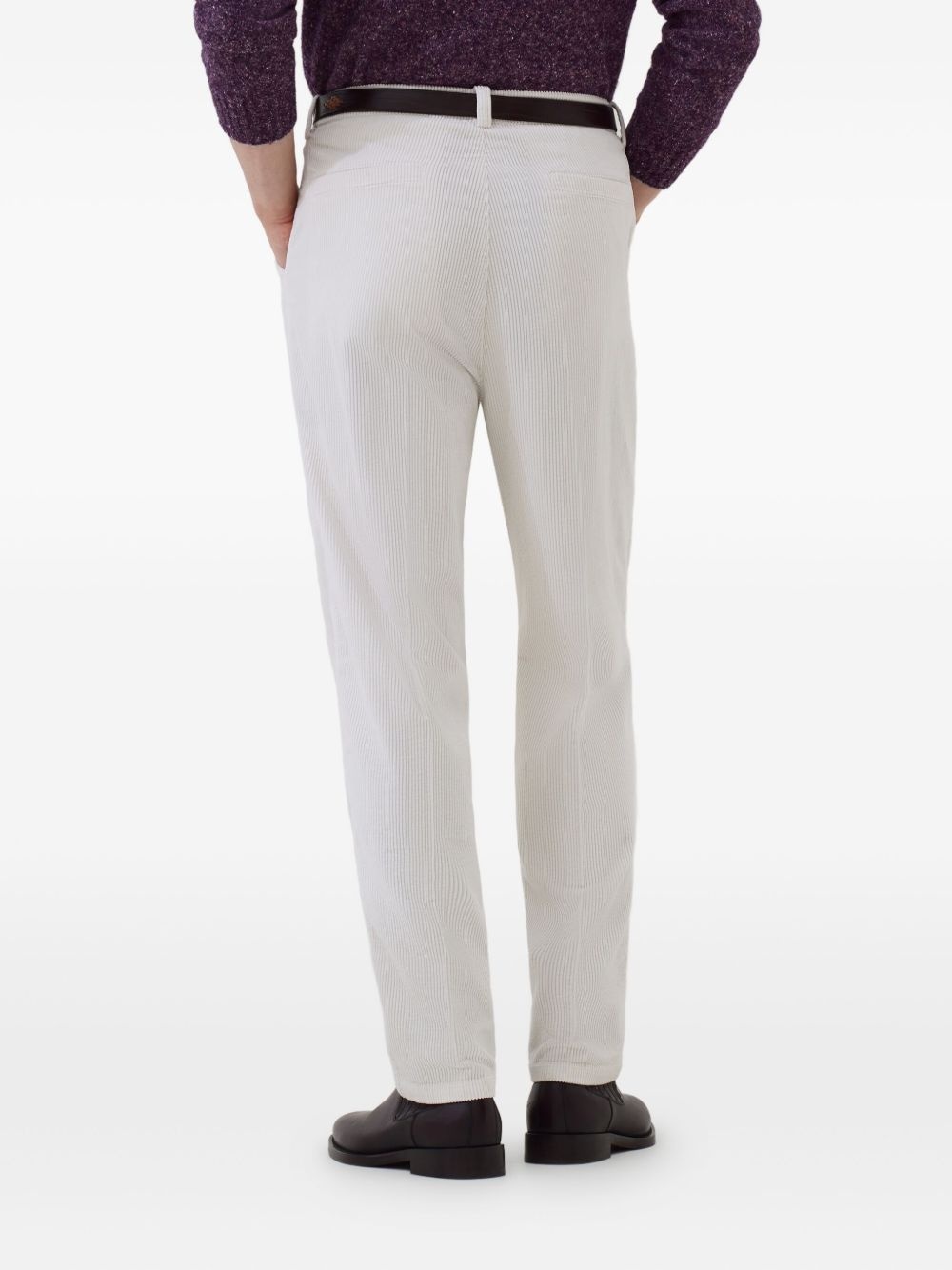 pleated tapered trousers - 3