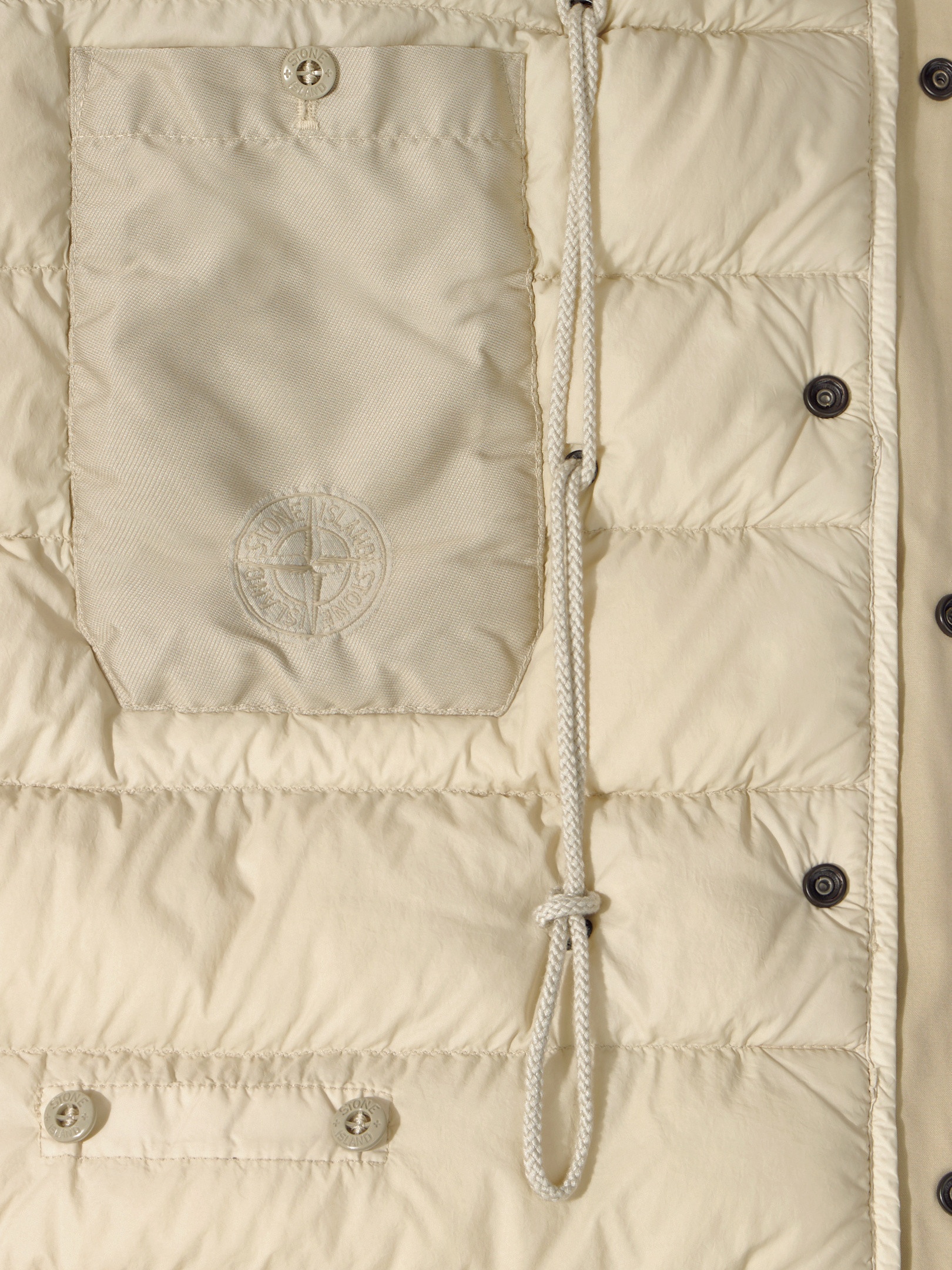711F1 WEATHERPROOF COTTON CANVAS_STONE ISLAND GHOST - 5