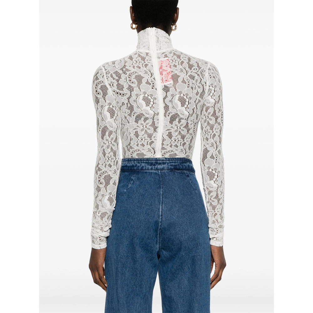 Valentino White Tops - T-Shirts & Jerseys Women - 4