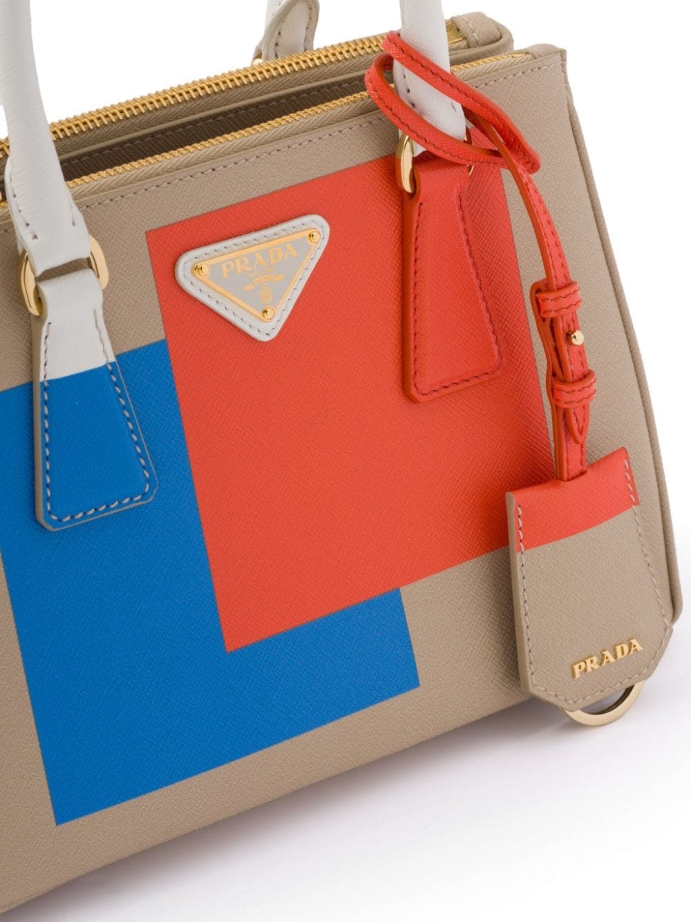 small Galleria Saffiano leather handbag - 6