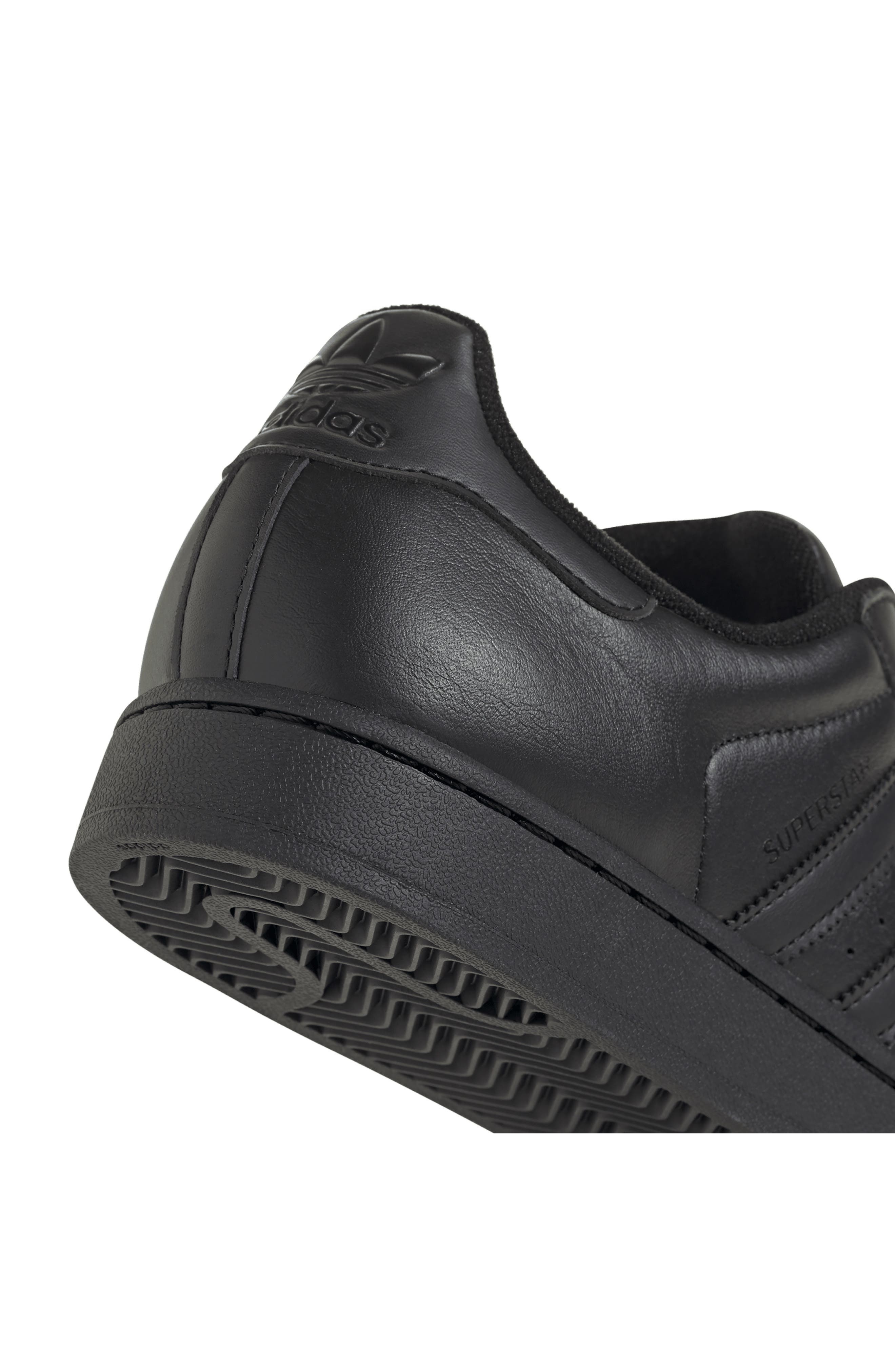 adidas Superstar Sneaker in Black/black/black at Nordstrom - 9