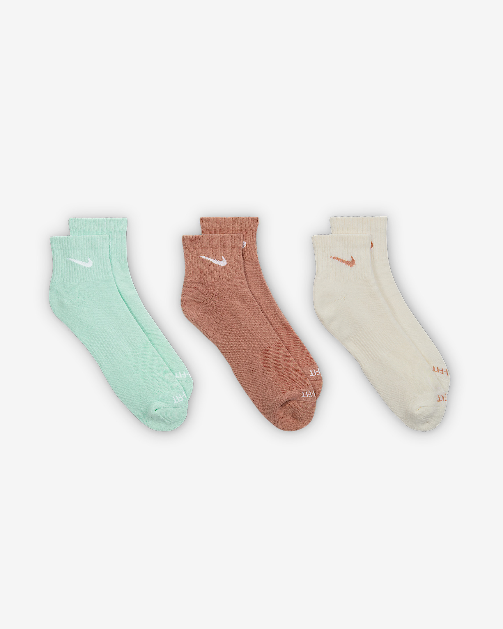 Nike Everyday Plus Cushioned Training Ankle Socks (3 Pairs) - 3