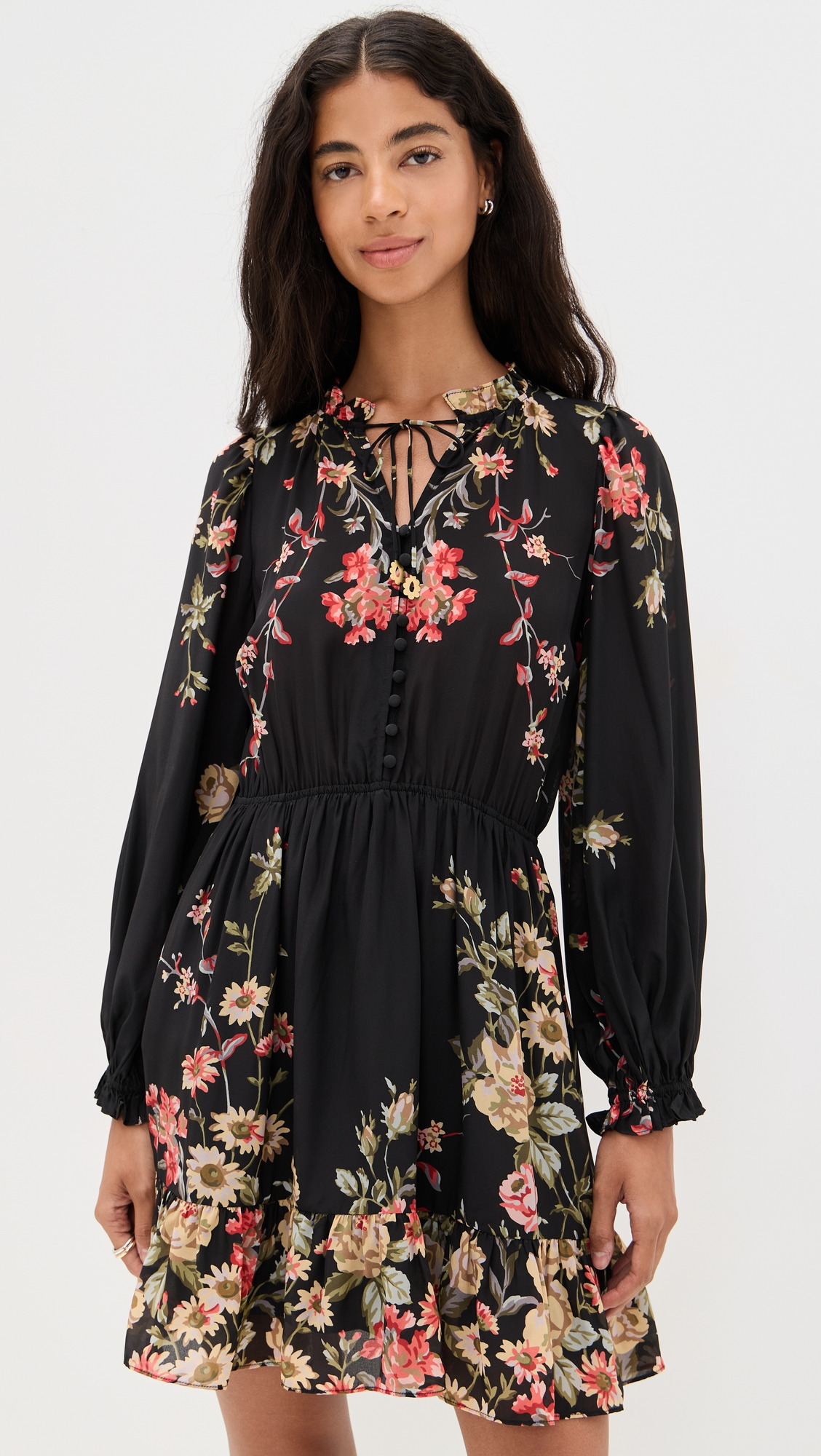 Jolie Long Sleeve Mini Dress - 6