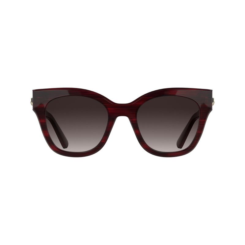 Sunglasses Striped Bordeaux - OTHER 1