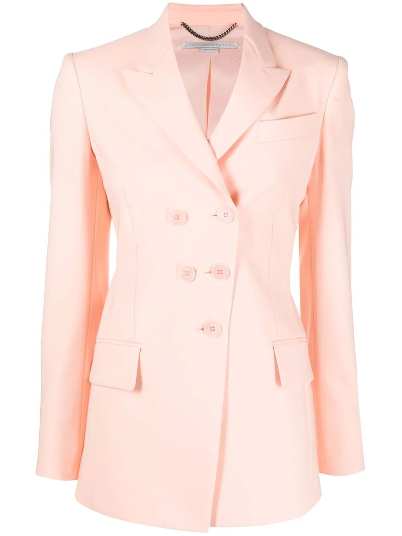 double-breasted tailored blazer 1