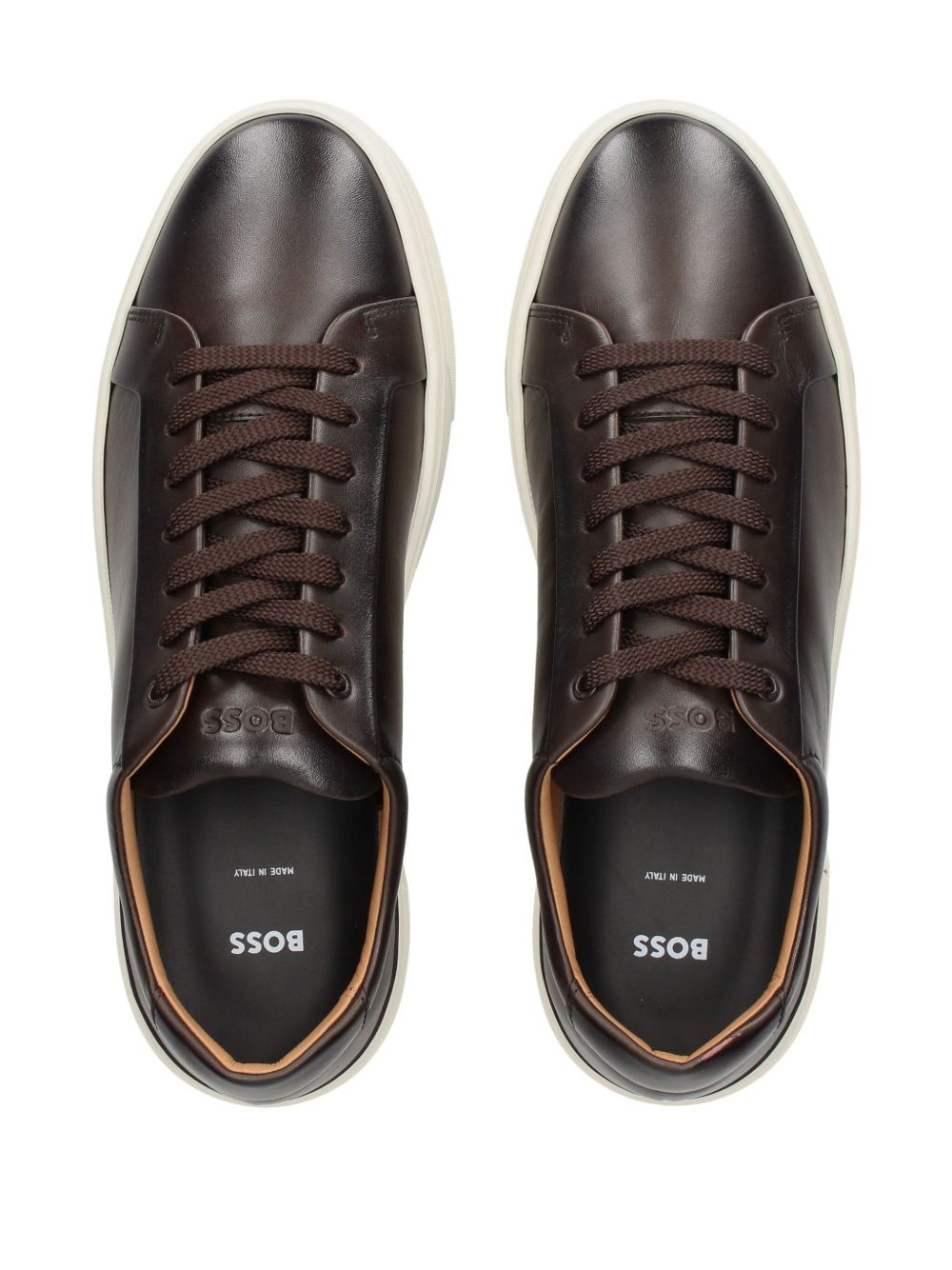 logo-print sneakers - 4