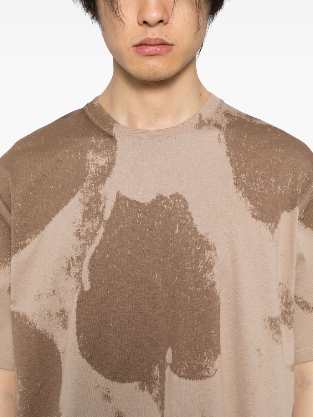 Exploded Skull round neck t-shirt - 4
