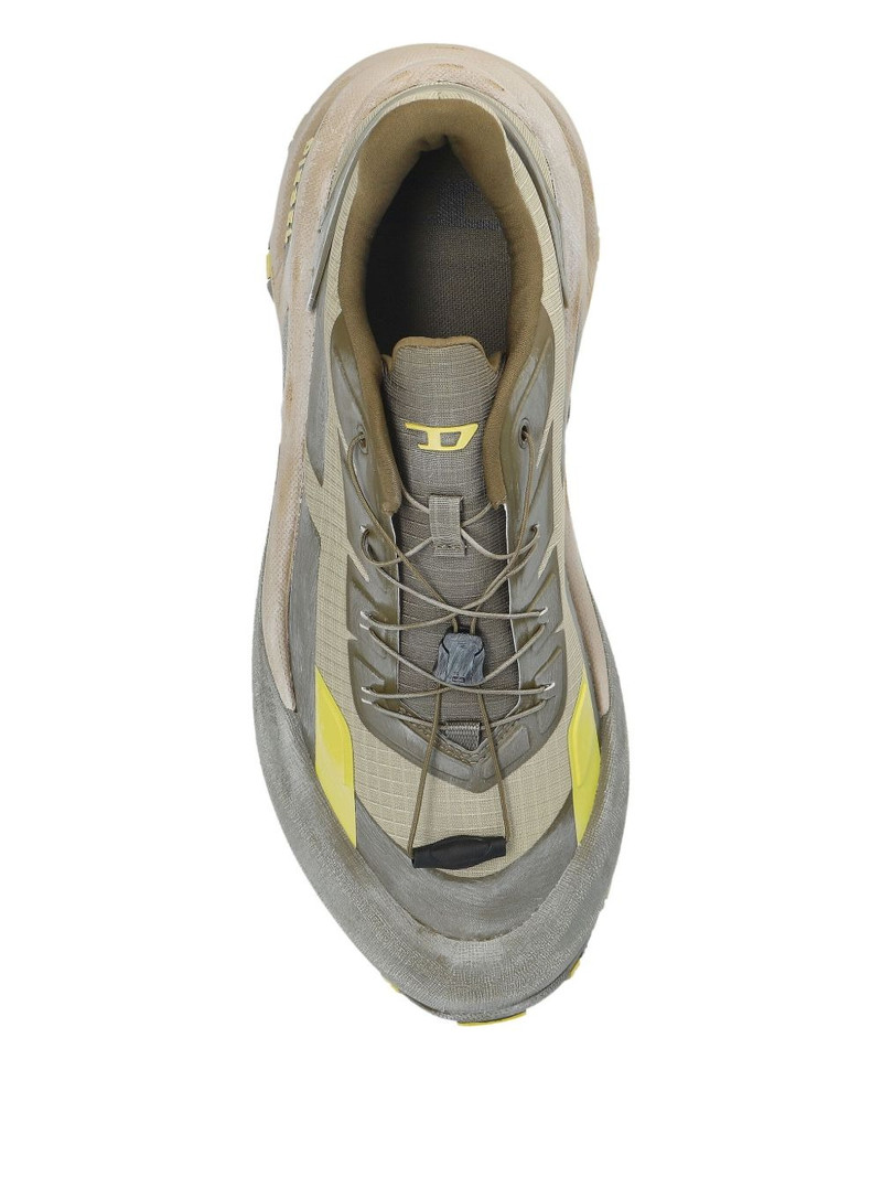 D-CAGE RUNNER lace-up chunky sneakers 4
