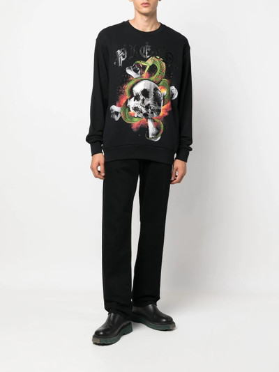 PHILIPP PLEIN Snake longsleeved sweatshirt outlook